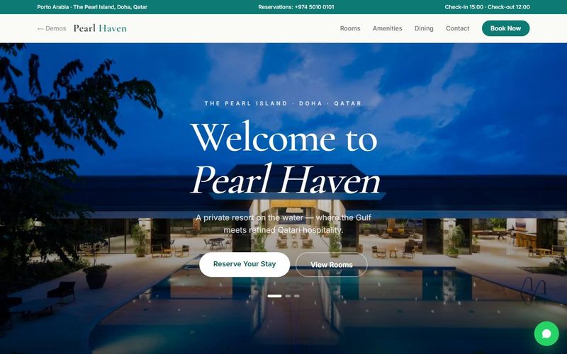 Pearl Haven hotel demo