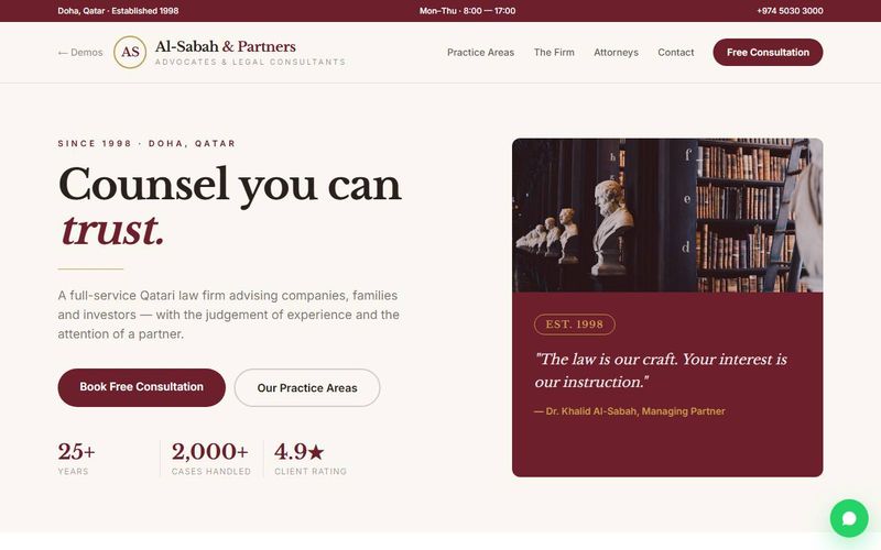 Al-Sabah law firm demo